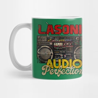 Lasonic Audio Perfection // 80s Vintage Mug